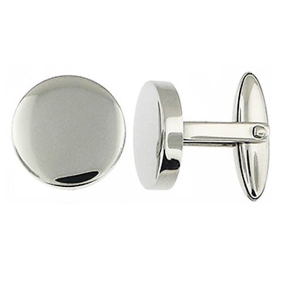 2 FOR $60! Men's Cerkles Stainless Steel Cufflinks - Picture 1 of 2
